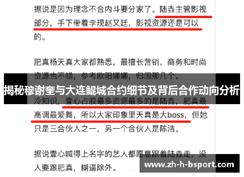 揭秘穆谢奎与大连鲲城合约细节及背后合作动向分析 揭秘穆谢奎与大连鲲城合约细节及背后合作动向分析